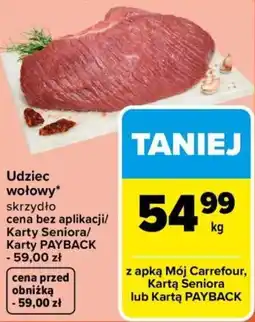 Carrefour Udziec wołowy oferta
