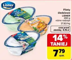 Carrefour Filety śledziowe LISNER oferta