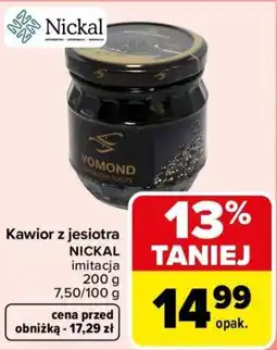 Carrefour Kawior z jesiotra NICKAL oferta