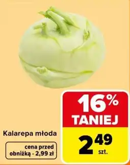 Carrefour Kalarepa młoda oferta