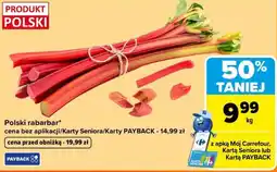 Carrefour Polski rabarbar oferta