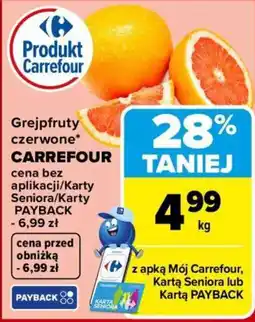 Carrefour Grejpfruty czerwone CARREFOUR oferta
