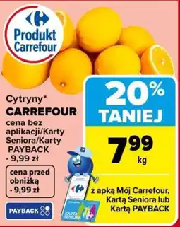 Carrefour Cytryny CARREFOUR oferta