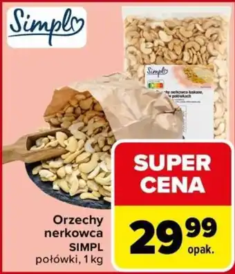 Carrefour Orzechy nerkowca SIMPL oferta