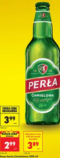 Biedronka Piwo Perła Chmielowa oferta