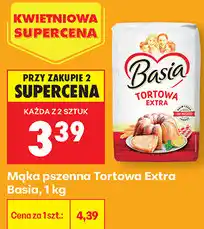 Biedronka Mąka pszenna Tortowa Extra Basia oferta