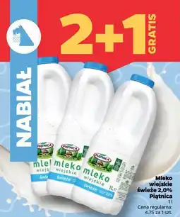 Netto Mleko wiejskie świeże 2,0% Piątnica oferta