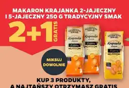 Netto Makaron Krajanka 2-jajeczny i 5-jajeczny 250 g Tradycyjny Smak oferta