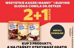 Netto Kaszki manny i budynie Słodka Chwila Dr.Oetker oferta