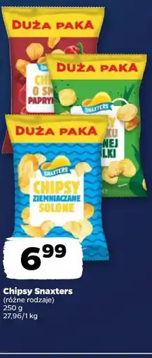 Netto Chipsy Snaxters (różne rodzaje) oferta