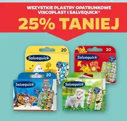 Netto Wszystkie plastry opatrunkowe Viscoplast i Salvequick oferta