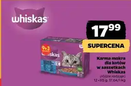 Netto Karma mokra dla kotów w saszetkach Whiskas (różne rodzaje) oferta