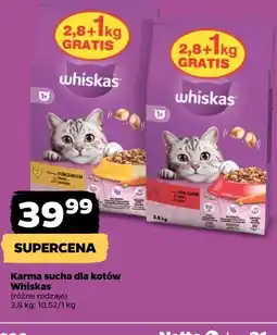 Netto Karma sucha dla kotów Whiskas (różne rodzaje) oferta