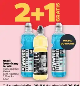 Netto Napój izotoniczny Dr Witt oferta