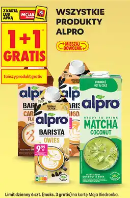 Biedronka WSZYSTKIE PRODUKTY ALPRO oferta