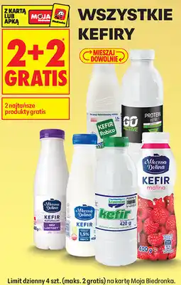 Biedronka WSZYSTKIE KEFIRY oferta