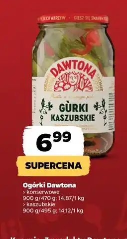 Netto Ogórki Dawtona oferta