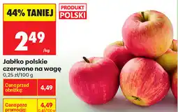 Biedronka Jabłko polskie czerwone na wagę oferta
