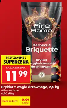 Biedronka Brykiet z węgla drzewnego oferta