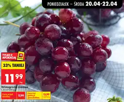 Biedronka Winogrono różowe oferta
