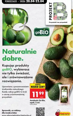 Biedronka Awokado Go Bio, opak. 2 szt oferta
