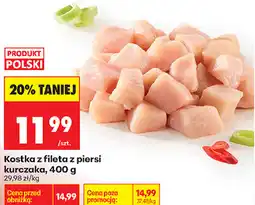 Biedronka Kostka z fileta z piersi kurczaka oferta