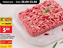 Biedronka Mięso mielone z łopatki wieprzowej Kraina Mięs oferta