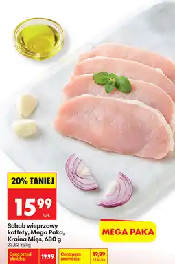 Biedronka Schab wieprzowy kotlety, Mega Paka, Kraina Mięs oferta
