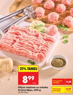 Biedronka Mięso mielone ze schabu Kraina Mięs oferta