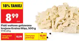 Biedronka Flaki wołowe gotowane krojone Kraina Mięs oferta
