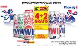 Biedronka Piwo Żywiec w Puszce oferta