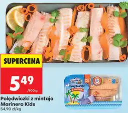 Biedronka Polędwiczki z mintaja Marinero Kids oferta