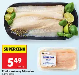 Biedronka Filet z miruny Mieszko oferta