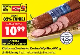 Biedronka Kiełbasa Żywiecka Kraina Wędlin oferta