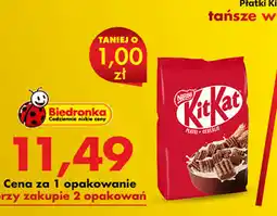 Biedronka Płatki Kit Kat oferta