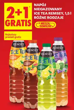 Biedronka NAPÓJ NIEGAZOWANY ICE TEA REMSEY, 1,5 l RÓŻNE RODZAJE oferta