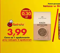 Biedronka Kasza gryczana prażona Plony Natury oferta