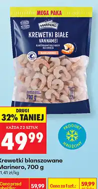 Biedronka Krewetki blanszowane Marinero oferta