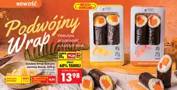 Biedronka Double wrap Sakura surowy łosoś, 210 g różne rodzaje oferta