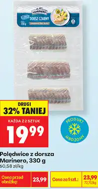 Biedronka Polędwice z dorsza Marinero oferta