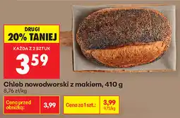Biedronka Chleb nowodworski z makiem oferta