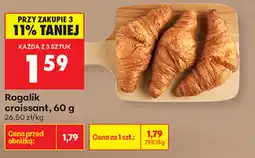 Biedronka Rogalik croissant oferta