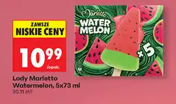 Biedronka Lody Marletto Watermelon oferta
