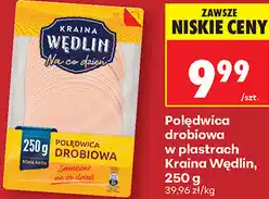 Biedronka Polędwica drobiowa w plastrach Kraina Wędlin oferta