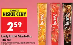 Biedronka Lody tubki Marletto oferta