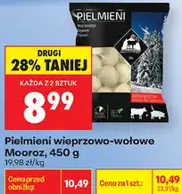 Biedronka Pielmieni wieprzowo-wołowe Mooroz oferta