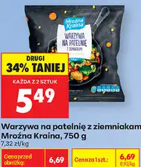 Biedronka Warzywa na patelnię z ziemniakami Mroźna Kraina oferta