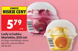 Biedronka Lody w kubku Marletto oferta