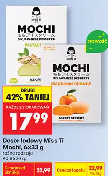 Biedronka Deser lodowy Miss Ti Mochi oferta