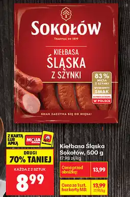 Biedronka Kiełbasa Śląska Sokołów oferta